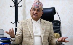 उपप्रधानमन्त्री ईश्वर पोखरेलले तोकिएको समयमा नै प्रतिनिधिसभा निर्वाचन हुने बताए उपप्रधानमन्त्री ईश्वर पोखरेलले तोकिएको समयमा नै प्रतिनिधिसभा निर्वाचन हुने बताए