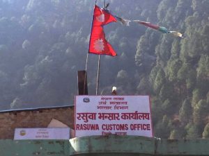 रसुवागढी नाकाबाट एक वर्षदेखि निर्यात ठप्प