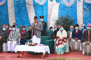 प्रधानमन्त्री केपी शर्मा ओलीले शहीदको सपना साकार पार्नकै लागि सरकार निरन्तर क्रियाशील रहेको बताए प्रधानमन्त्री केपी शर्मा ओलीले शहीदको सपना साकार पार्नकै लागि सरकार निरन्तर क्रियाशील रहेको बताए