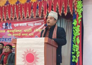 प्रचण्ड नामको ‘कागती’ले नेकपा फटाउन खाेजे : महेश बस्नेत