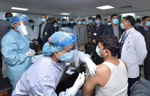 १ लाख १३ हजार फ्रन्टलाइनरले लगाए कोरोना खोप