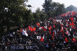 नेकपाले आजको प्रदर्शनमा दुई लाख नागरिकलाई उतार्ने