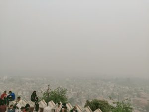 वर्षाले प्रदूषणमा सुधार तर अझै अस्वस्थकर