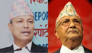 एमाले महाधिवेशन – अध्यक्ष पदमा ओलीसँग रावलले प्रतिष्पर्धा गर्दै