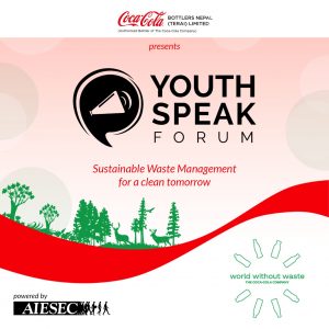 Coca-Cola Nepal Collaborates with AIESEC Nepal to host the Youth Speak Forum (YSF) 2022 Coca-Cola Nepal Collaborates with AIESEC Nepal to host the Youth Speak Forum (YSF) 2022