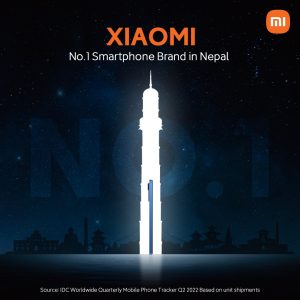 Xiaomi retains the spot of top smartphone company for the 8th consecutive quarters Xiaomi retains the spot of top smartphone company for the 8th consecutive quarters