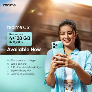 realme C51: Clearer Camera, Faster Charge, Bigger Storage