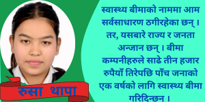 बीमाको नाममा मौलाउँदै ठगीधन्दा, सरकार र जनता बेखबर !