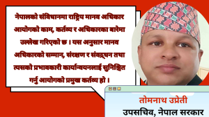 मानव अधिकारको संरक्षण: राष्ट्रिय र अन्तर्राष्ट्रिय दृष्टिकोणको विश्लेषण    