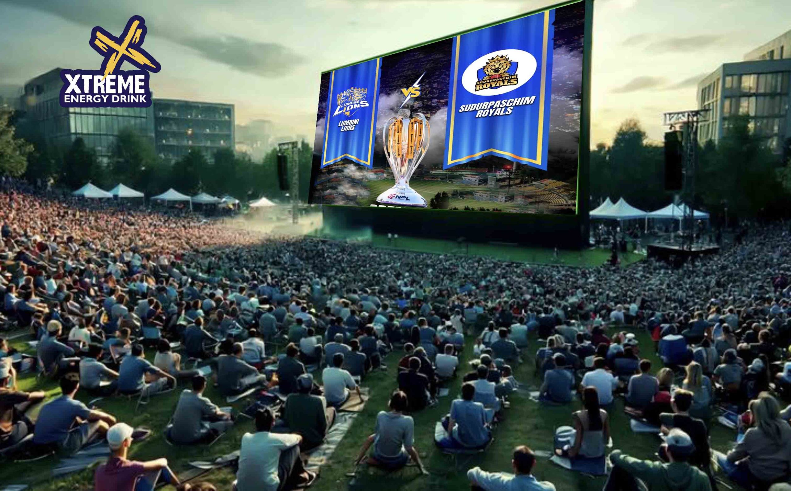 एस्ट्रीम एनर्जी ड्रिङ्क्सद्वारा नेपाल प्रिमियर लिग (NPL) फाइनल खेलको निःशुल्क प्रदर्शन