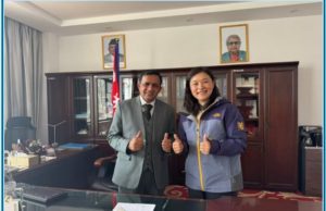नेपाली महावाणिज्यदूत निरौला र युनान नर्मल युनिभर्सिटीका प्राध्यापक लु बीच भेटघाट सम्पन्न नेपाली महावाणिज्यदूत निरौला र युनान नर्मल युनिभर्सिटीका प्राध्यापक लु बीच भेटघाट सम्पन्न