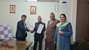 वीरेन्द्र सभागृहमा कोशी प्रदेशसभा सञ्चालन गर्न महानगर र प्रदेशसभा सचिवालयबीच सम्झौता वीरेन्द्र सभागृहमा कोशी प्रदेशसभा सञ्चालन गर्न महानगर र प्रदेशसभा सचिवालयबीच सम्झौता