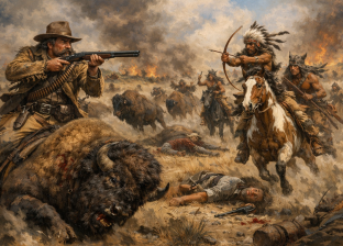 द बफेलो हन्टरः नरसंहार, विश्वास र भयको ऐतिहासिक संग्राम