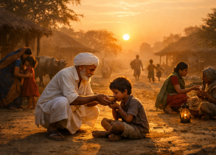 निःस्वार्थताको प्रकाश मानवताको उज्यालो