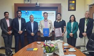 नेशनल लाईफ र ग्राण्डी इन्टरनेशनल हस्पिटल बिच मेडिकल सेवा सम्झौता