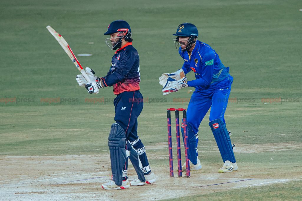 भुर्तेलको विस्फोटक ब्याटिङ: यूएईमाथि नेपालको दमदार जित, सिरिज बराबरी