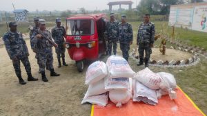 सर्लाहीमा सशस्त्र प्रहरीको कडाइ : ६०० लिटर मदिरा नष्ट, भन्सार छलीका सामानसहित अटो नियन्त्रणमा