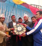 राष्ट्रपति रनिङ शिल्ड जित्ने खेलाडीलाई प्रोत्साहन