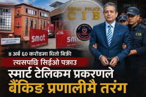 जनताको निक्षेप जोगाउँदा सीईओ पक्राउ ! स्मार्ट टेलिकम ऋण असुली प्रकरणले बैंकिङ क्षेत्रमा तरंग