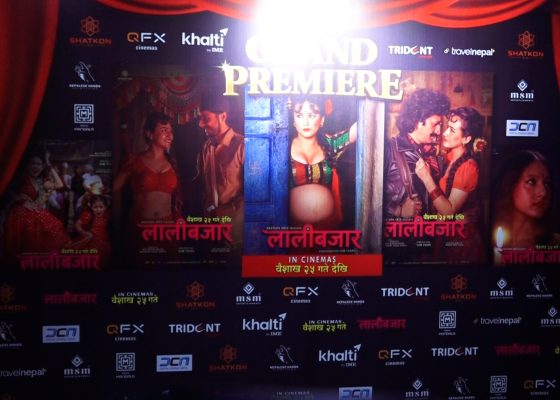‘लालीबजार’ हेरेपछि कलाकारहरुले भने : आँखा रसायो, कथावस्तु मार्मिक लाग्यो