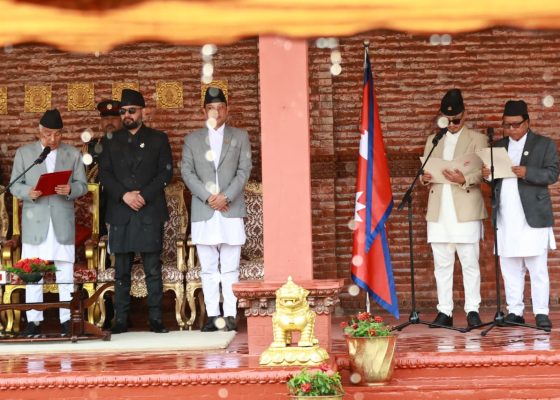 बालेनद्वारा मन्त्रिपरिषद् पुनर्गठन, सुधन गुरुङ गृह र महावीर पुन नवप्रवर्तनमन्त्री नियुक्त