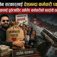 वालेन सरकारलाई देशभन्दा कर्मचारी प्यारो, मुलुकलाई दुर्घटनातिर धकेलेर कर्मचारीको बढाइयो तलब !