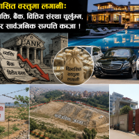 विलासित वस्तुमा लगानीः एकातिर व्यक्ति, बैंक, वित्तिय संस्था चुर्लुम्म, अर्कोतिर सार्वजनिक सम्पत्ति कब्जा !