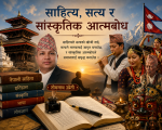 साहित्य, सत्य र सांस्कृतिक आत्मबोध साहित्य, सत्य र सांस्कृतिक आत्मबोध