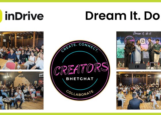 inDrive Nepal Backs the Country’s Emerging Creators, Pledges to Seed Fund 6 Dream Content Ideas at “Creators Bhetghat”