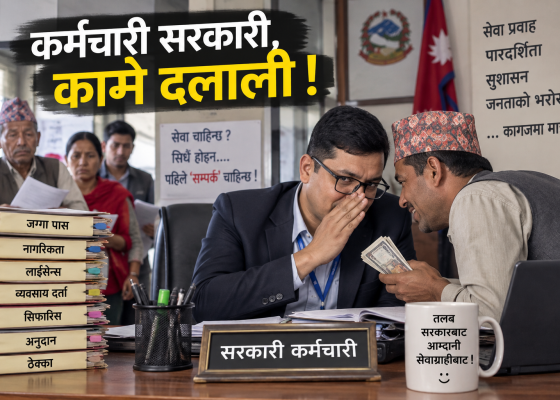 कर्मचारी सरकारी, काम दलाली !