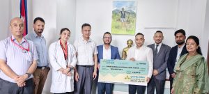 कुमारी बैंकद्वारा शहीद गंगालाल राष्ट्रिय हृदय केन्द्रलाई रु. १० लाख आर्थिक सहयोग कुमारी बैंकद्वारा शहीद गंगालाल राष्ट्रिय हृदय केन्द्रलाई रु. १० लाख आर्थिक सहयोग