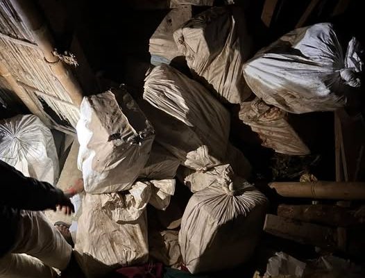 ३ क्विन्टल गाँजा बरामद, घरधनी फरार
