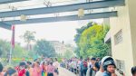 सिभिल अस्पतालमा बिहानैदेखि बिरामीको लामो लाइन