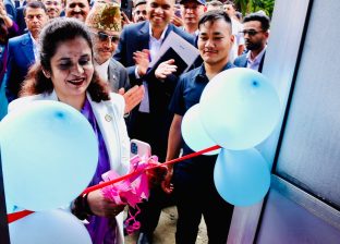 मन्त्री यादवद्वारा सिंहदरबारमा सुलभ मूल्यको खाद्य बिक्री कक्ष उद्घाटन