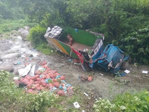 ट्रक पदुर्घटना हुँदा एक जनाको मृत्यु ट्रक पदुर्घटना हुँदा एक जनाको मृत्यु