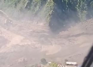 भोटेकोशीको बाढीले त्रिशूलीमा उर्लियो पानी, धादिङका बस्ती जोखिममा
