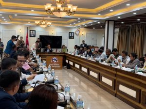 मधेशको पछिल्लो घटनाबारे गृहमन्त्री गुरुङ र उद्योग मन्त्री यादवको सांसदहरूसँग संयुक्त छलफल