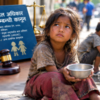 बाल अधिकारबारे कानुनमा थुप्रै व्यवस्था, व्यवहारमा मागेर र भाडा माझेर खानुपर्ने बाध्यता !
