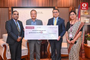 एभरेष्ट बैंकद्वारा भोटेकोशी बाढी प्रभावितका लागि ३ करोड ११ लाखभन्दा बढी सहयोग