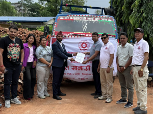 बाढीपीडितका लागि नाडाद्वारा राहत सामग्री हस्तान्तरण बाढीपीडितका लागि नाडाद्वारा राहत सामग्री हस्तान्तरण
