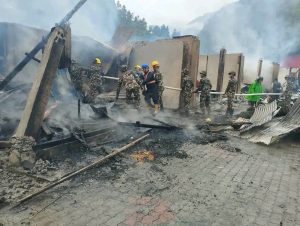 दोभानमा आगलागीबाट १० घर जलेर नष्ट दोभानमा आगलागीबाट १० घर जलेर नष्ट