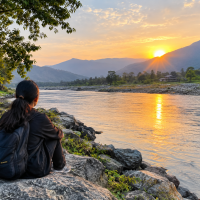 नाढीमनको किनारमा(नियात्रा)