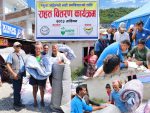 गल्छी– ६ का बाढी प्रभावित ६० परिवारलाई न्यानो कपडा वितरण