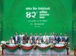नबिल बैंकको ४२औँ वार्षिक साधारणसभा सम्पन्न, १५.८० प्रतिशत लाभांश पारित