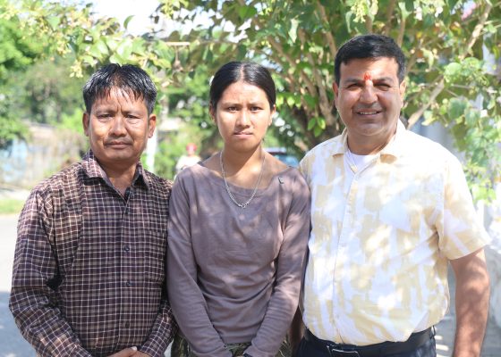 डा.सुनील शर्माले लिए चेपाङकी छोरीलाई निःशुल्क आईटी शिक्षा र रोजगारीको जिम्मेवारी